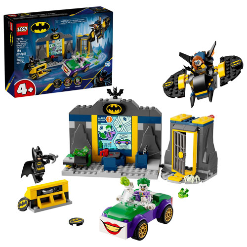 LEGO Batman: The Batcave with Batman, Batgirl and The Joker - 184 Pieces