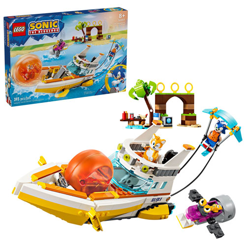 LEGO Sonic the Hedgehog: Tails’ Adventure Boat - 393 Pieces