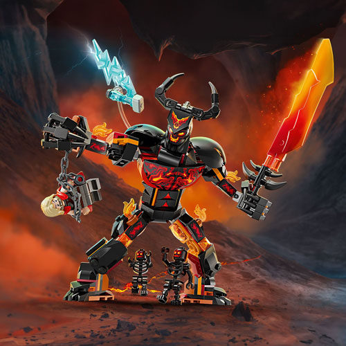 LEGO Marvel: Thor vs. Surtur Construction Figure - 245 Pieces