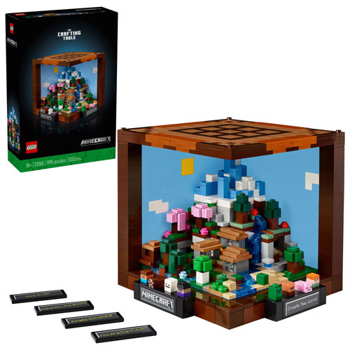 LEGO Minecraft: The Crafting Table - 1195 Pieces