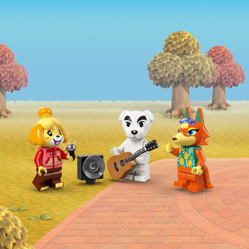 LEGO Animal Crossing: K.K.'s Concert at the Plaza - 550 Pieces