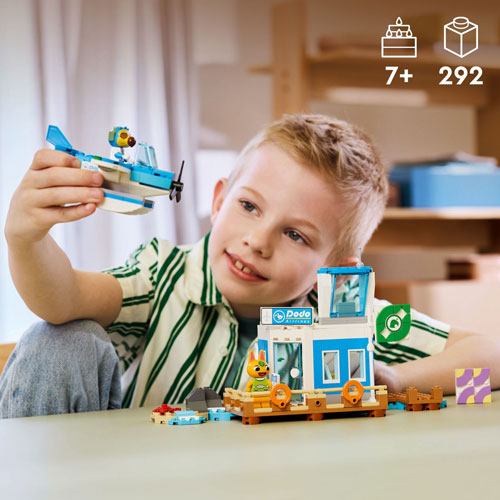 Image 3 of 7.. LEGO Animal Crossing: Fly with Dodo Airlines - 292 Pieces