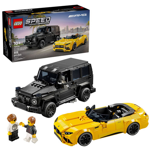 LEGO Speed Champions: Mercedes-AMG G 63 & Mercedes-AMG SL 63 - 808 Pieces