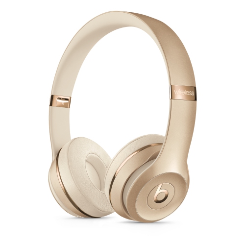 Beats by Dre Solo3 Wireless On Ear Headphones Gold Best Buy Canada