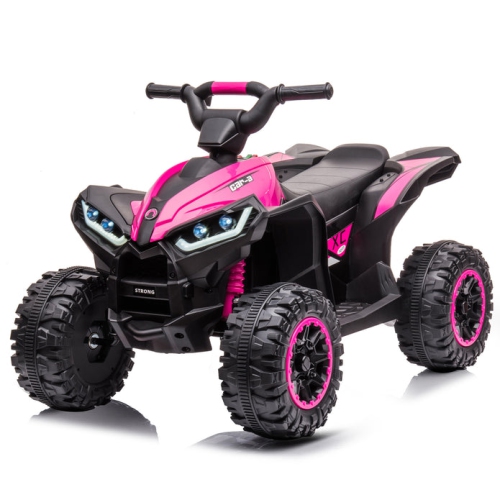 VOLTZ TOYS  Atv Ride-On Toy Car for Kids, 12V Off-Road Battery Powered Electric Truck With Led Lights, High/low Speeds, Mp3 Player