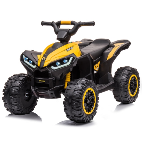 VOLTZ TOYS  Atv Ride-On Toy Car for Kids, 12V Off-Road Battery Powered Electric Truck With Led Lights, High/low Speeds, Mp3 Player