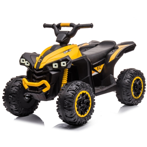 VOLTZ TOYS  Atv Ride-On Toy Car for Kids, 12V Off-Road Battery Powered Electric Truck With Led Lights, High/low Speeds, Mp3 Player