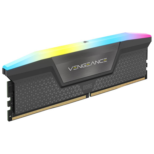 Corsair Vengeance RGB 32GB DDR5 6000 MHz Desktop Memory (CMH32GX5M2B6000Z30K)