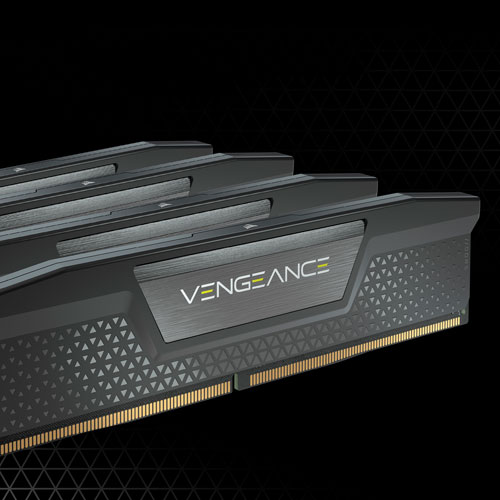 Mémoire DDR5 64 Go 6000 MHz Vengeance de Corsair pour PC (CMK64GX5M2B6000C30)