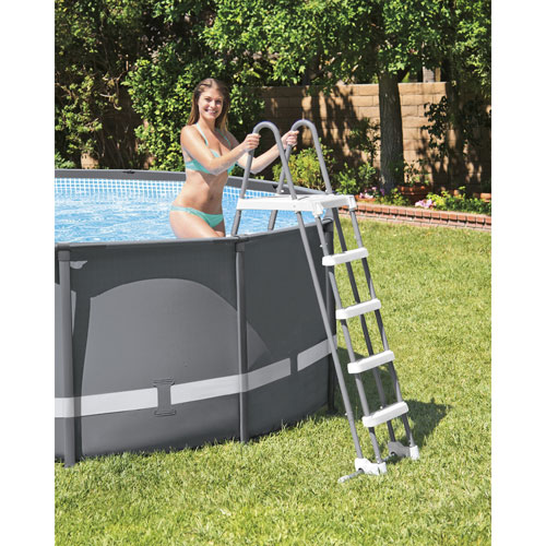 Intex 52" Pool Ladder with Removable Steps