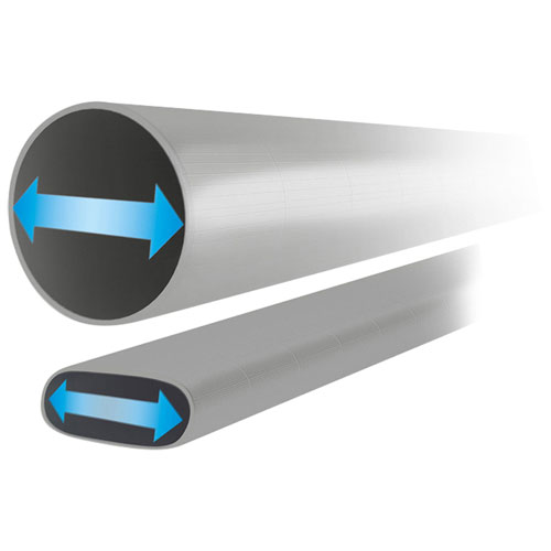 Intex ClearView Prism Frame Above Ground Round Pool with Filter Pump, Ladder & Pool Cover - 16ft x 4ft