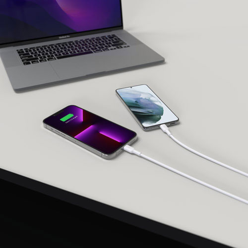 Belkin BoostCharge Pro 45W Dual USB-C Wall Charger - White