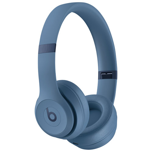 Casque d'écoute Bluetooth à isolation sonore Solo 4 de Beats by Dr. Dre - Bleu ardoise