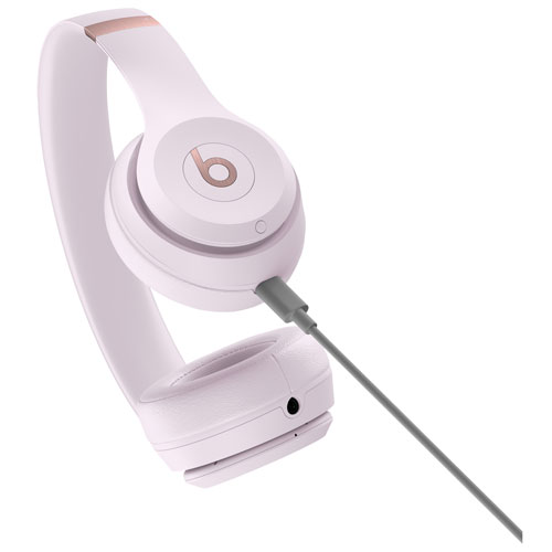 Beats By Dr. Dre Solo 4 On-Ear Sound Isolating Bluetooth Headphones - Cloud Pink