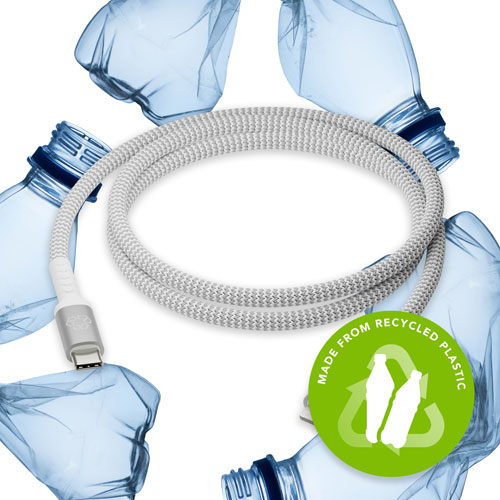 dbramante1928 1.2m USB-C to Lightning Braided Cable (DB-CB12CLGRU508) - White