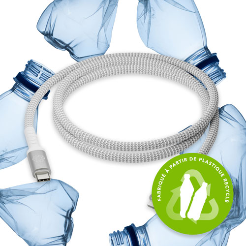 dbramante1928 1.2m USB-C to Lightning Braided Cable (DB-CB12CLGRU508) - White