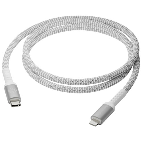 dbramante1928 1.2m USB-C to Lightning Braided Cable (DB-CB12CLGRU508) - White