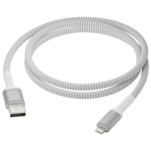 Câble USB-A à Lightning de 1,2 m de dbramante1928 (DB-CB12ALGRU506) - Blanc