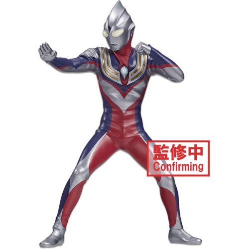 BANPRESTO  - Ultraman Tiga Hero's Brave Statue Figure - Ultraman Tiga - Day & Night Special (Ver.a) [Collectables] Figure, Collectible