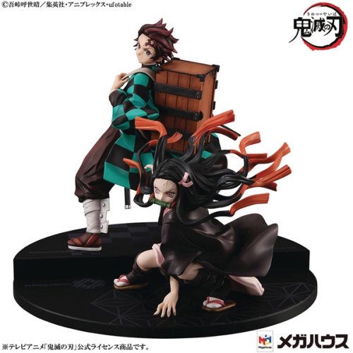 G.E.M. Series Demon Slayer: Kimetsu No Yaiba Kamado Brother & Sister 7"Figure