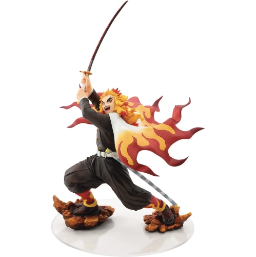 Demon Slayer Kimetsu No Yaiba 10 Inch Statue Figure 1/8 Scale - Kyojuro Rengoku