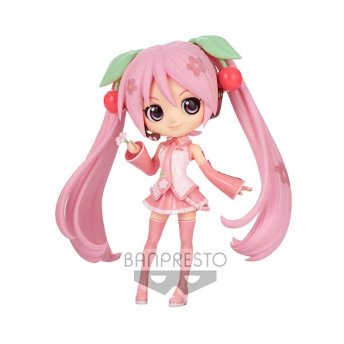 BanPresto - Q posket - Sakura Miku Version B Statue [COLLECTABLES] Figure, Collectible