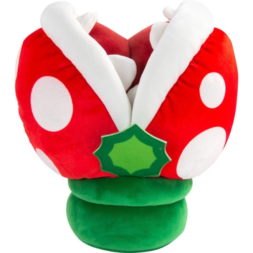 TOMY  Club Mochi-Mochi Super Mario Piranha Plant Large 15" Squishy Plush []