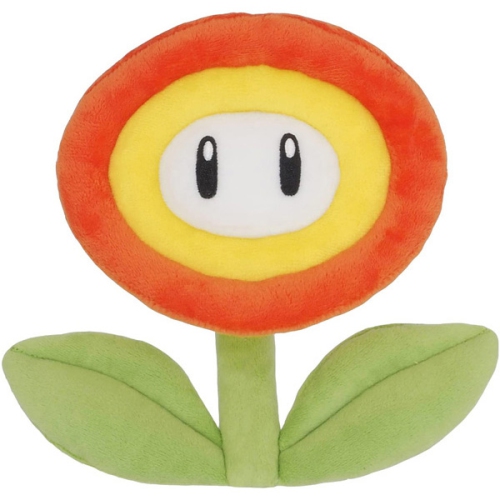 LITTLE BUDDY  Super Mario Bros Fire Flower 6" Plush []