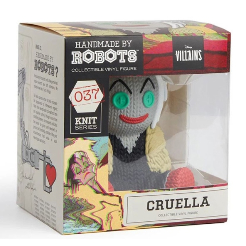 BDA / POWER A  101 Dalmations Cruella Devil Handmade By Robots 5" Vinyl Figure [Bda]