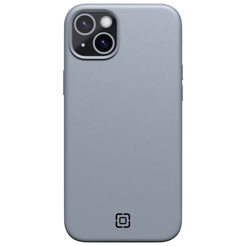 Incipio Sensor Silicone Fitted Hard Shell with Lens Protector for iPhone 15 Plus/14 Plus - Grey