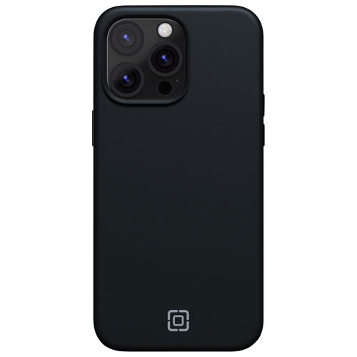 Incipio Sensor Silicone Fitted Hard Shell with Lens Protector for iPhone 15 Pro Max - Black