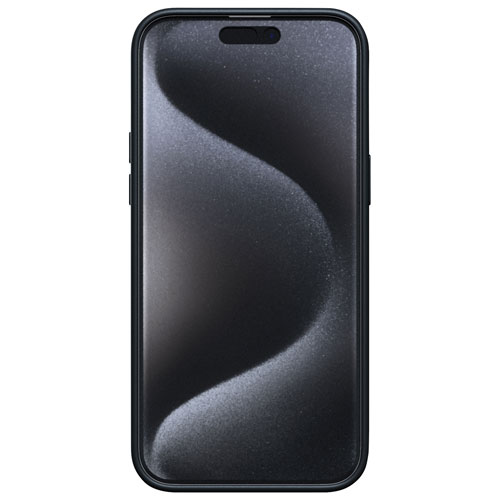Incipio Sensor Silicone Fitted Hard Shell with Lens Protector for iPhone 15 Pro Max - Black