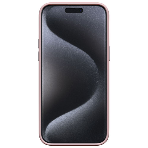 Incipio Sensor Silicone Fitted Hard Shell with Lens Protector for iPhone 15 Pro Max - Blush Pink