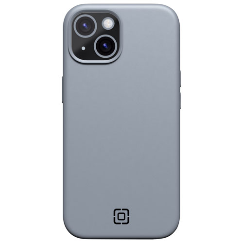 Incipio Sensor Silicone Fitted Hard Shell w/ Lens Protector for iPhone 15/14/13 -Grey -Only at Best Buy