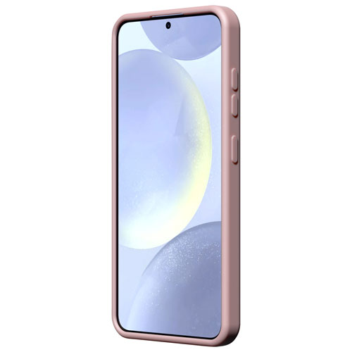 Incipio Sensor Silicone Fitted Hard Shell w/ Lens Protector for Samsung S24 -Blush Pink -Only at Best Buy
