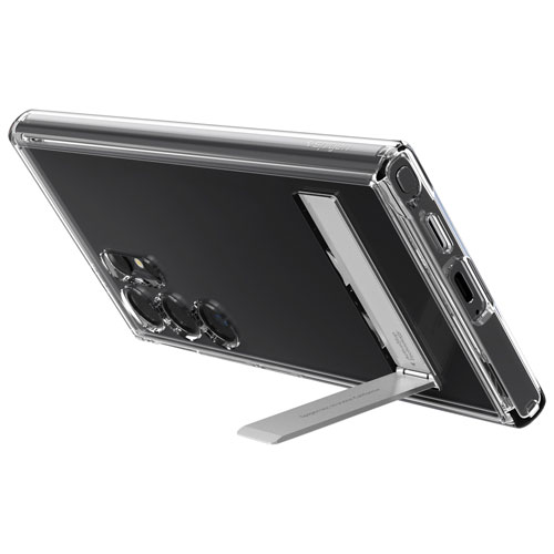 Spigen Slim Armor Essential S Fitted Hard Shell Case for Galaxy S24 Ultra - Crystal Clear