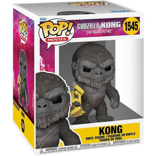 Pop Movies Godzilla x Kong 3.75 Inch Action Figure Deluxe - Kong #1545