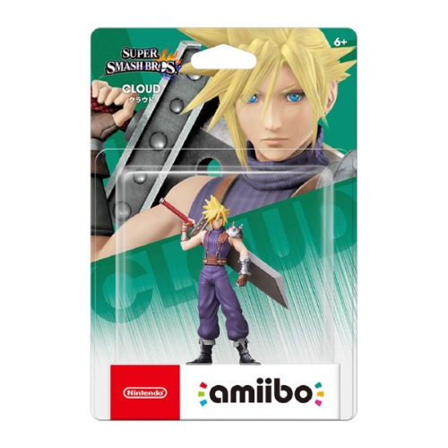 NINTENDOJP  Cloud Final Fantasy 7 Player 1 - Super Smash Bros Series - Amiibo (Jpim)