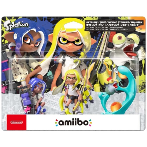 NINTENDOJP  Inkling 3 Pack Splatoon 3 Amiibo Accessory (Jpim)