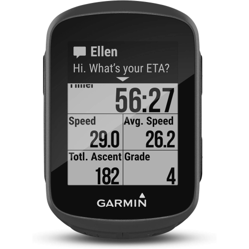 Garmin Edge® 130 plus, ordinateur de vélo/vélo GPS, télécharger des entraînements de structure, ClimbPro cent Guidance et plus encore