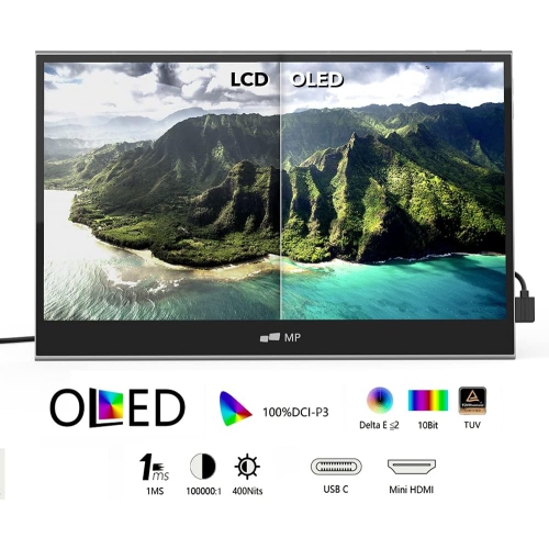 Mobile Pixels GLANCE Pro Widescreen Touchscreen OLED Monitor