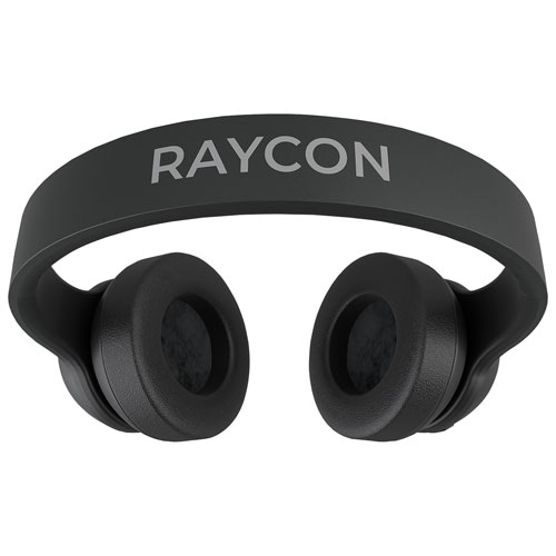 Boîte ouverte - Casque d'écoute Bluetooth à suppression du bruit The Fitness de Raycon - Noir