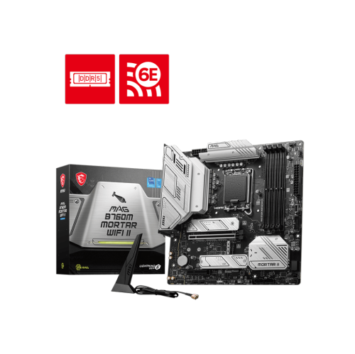 MSI MAG B760M MORTAR WIFI II Gaming Motherboard