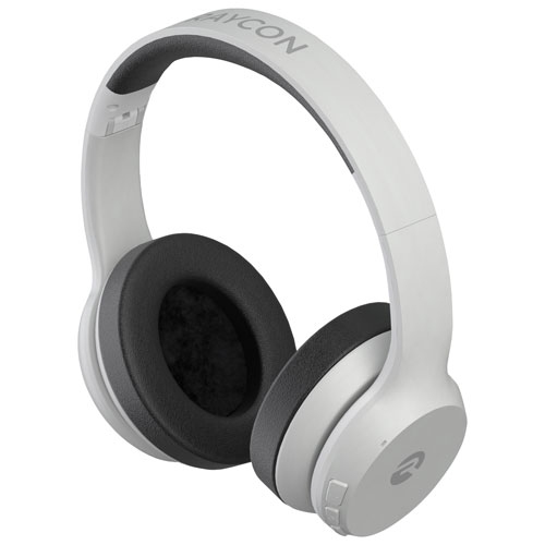 Boîte ouverte - Casque d'écoute Bluetooth à suppression du bruit The Fitness de Raycon - Blanc