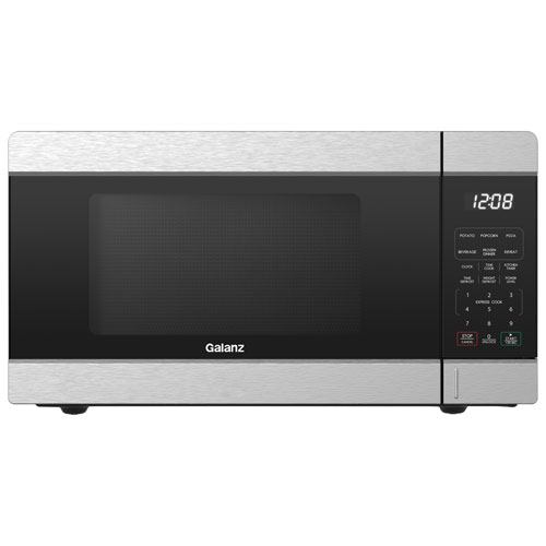 Galanz 0.9 Cu. Ft. Microwave - Stainless Steel