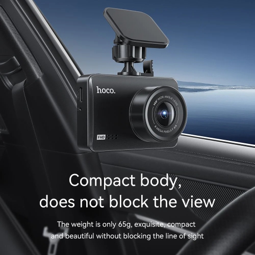Dual Channel HD Driving Recorder Front & Rear Car Dash Camera With Display