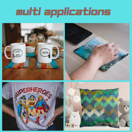 PRINTOXE® Sublimation Ink Set Refill Bottles Universal Use Each Bottle 250ML For Printers Clothing and Many Others