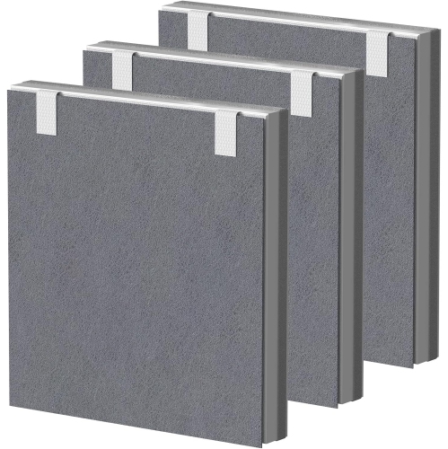 3 Set Vital 100 Filtre de rechange True HEPA compatible avec LEVOIT Vital 100 Air Puri-fier, filtre HEPA 3-en-1 et ensemble de filtres au charbon
