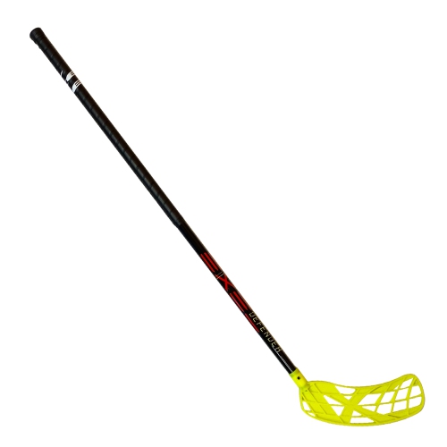 EXEL Defender Series Floorball Stick - Round Shaft with Ambidextrous Blade for Beginners