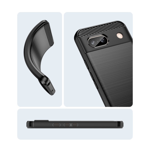 Étui en métal brossé marine PANDACO pour Pixel 8a de Google